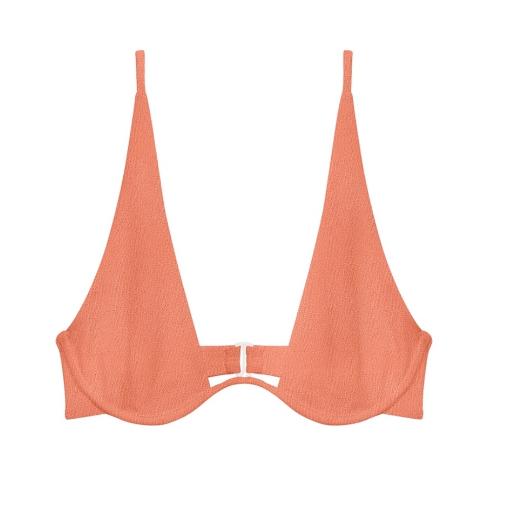 NWT JADE Swim Paloma Top Citrus Sheen